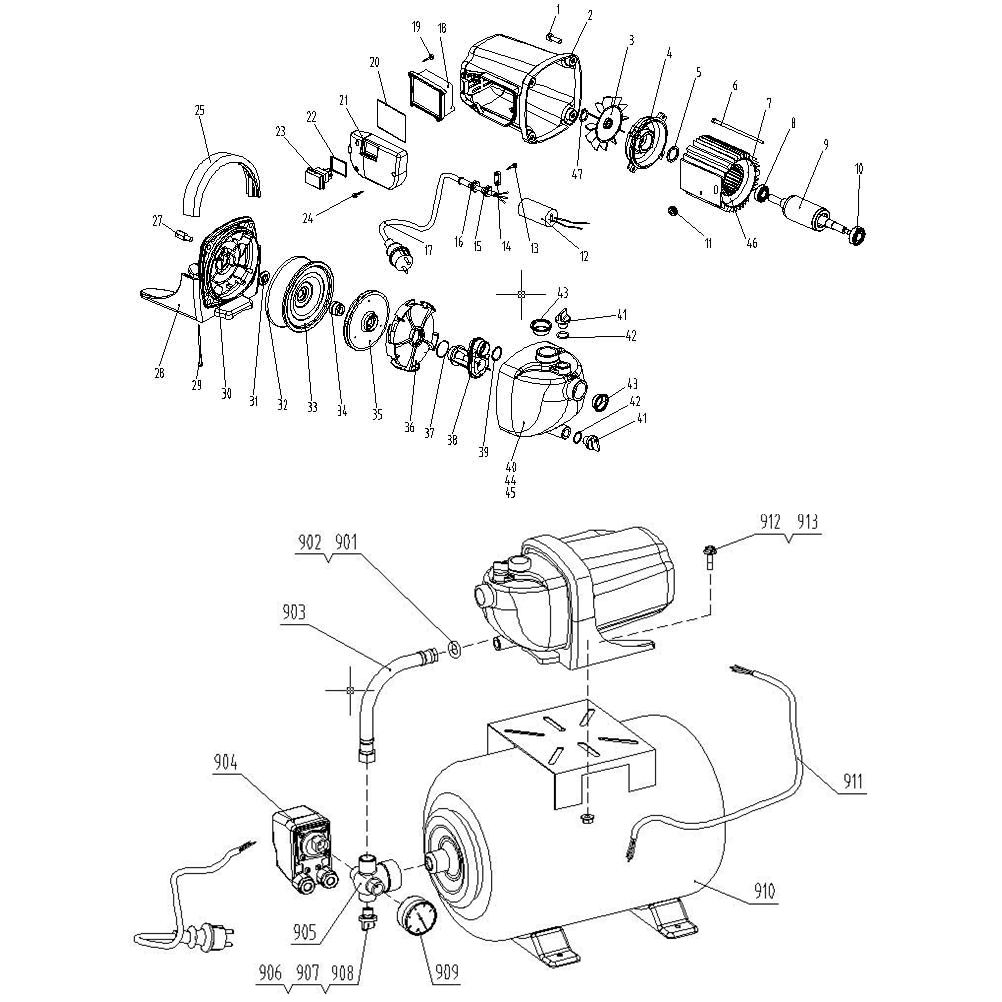 Насосная станция НАС-М3-1000