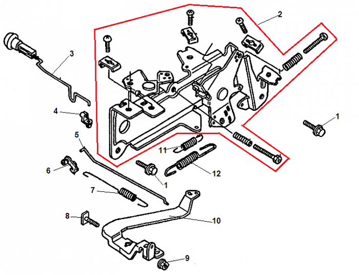 10 ТЯГИ ГЕНЕРАТОР CHAMPION GG11000E