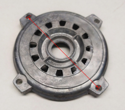 Крышка электродвигателя (левая) для ЭП-180(44) GMS