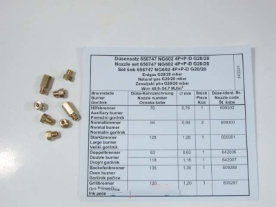 НАБОР ФОРСУНОК